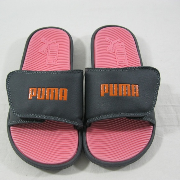 girls puma slides
